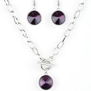 ⤵️PRICE! PAPARAZZI She Sparkles On - Purple